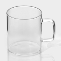 Набор стеклянных кружек Magistro &laquo;Глория&raquo;, 320 мл, 11&times;8&times;9 см, 2 шт
