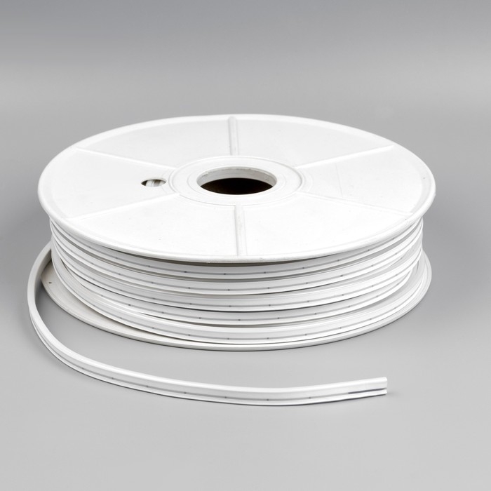 Гибкий неон Luazon Lighting 6 &times; 12 мм, IP65, 50 м, SMD2835, 120 LED/м, 12 В, свечение белое