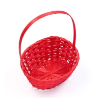 Набор корзин плетеных, бамбук, 22х18x10/34см, 24х19x10/36см, 27х21x10/38см, 3 шт