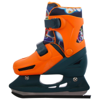 Коньки детские раздвижные ONLITOP &laquo;Космос&raquo;, р. 34-37