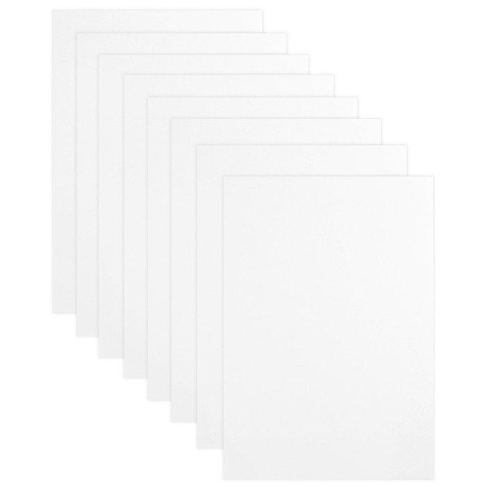 Картон белый, А4, 8 листов, мелованный, двусторонний, в папке, 230, г/м&sup2;, Щенячий патруль