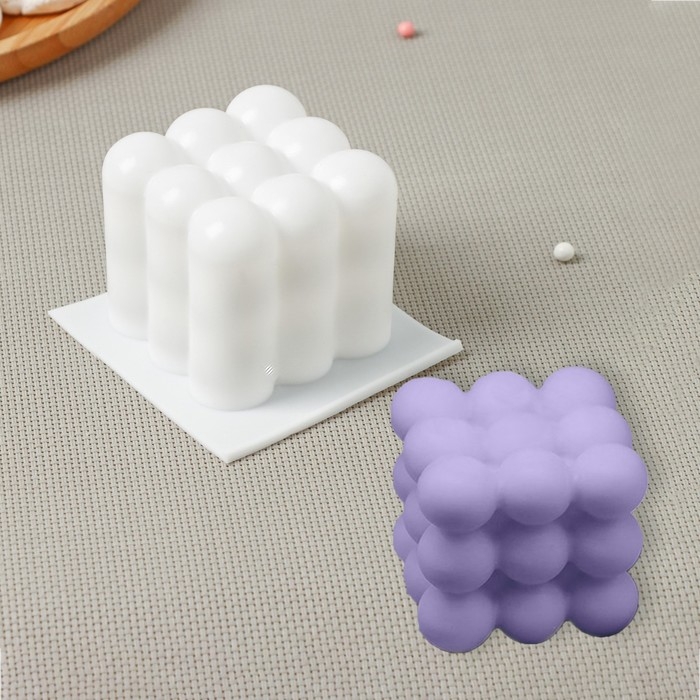 Молд Доляна &laquo;Рафаэль&raquo;, силикон, 5,5&times;5,5&times;6 см, цвет белый