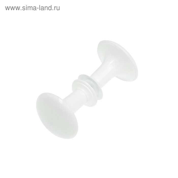 Ручка кнопка пластиковая РК1-7, белая Ручка кнопка пластиковая РК1-7, белая