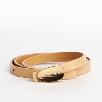 Ремень женский, ширина 1.4 см, пряжка металл, цвет бежевый Ремень женский, ширина 1.4 см, пряжка металл, цвет бежевый