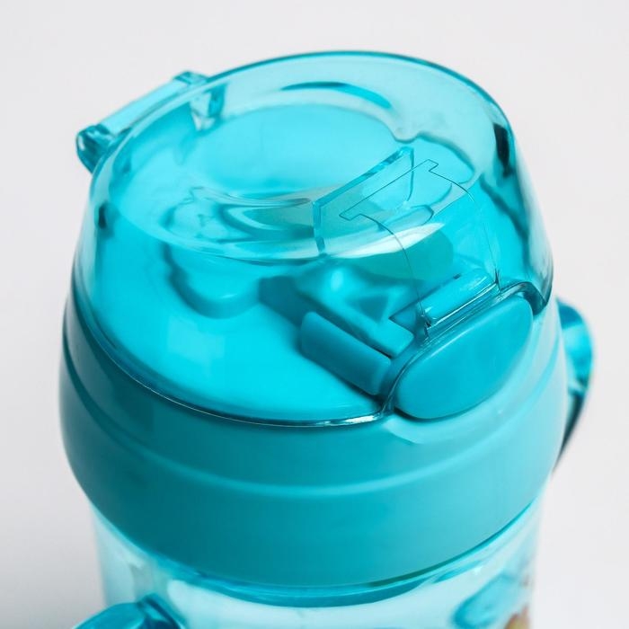 Поильник детский с силиконовой трубочкой, 220 мл., с ручками, цвета МИКС