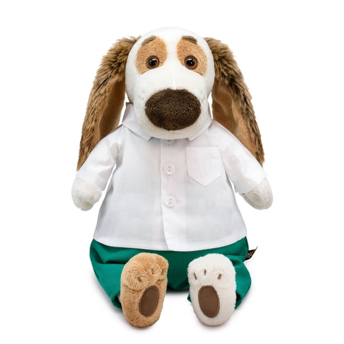 Мягкая игрушка «Бартоломей», в белоснежной рубашке, 27 см Мягкая игрушка «Бартоломей», в белоснежной рубашке, 27 см