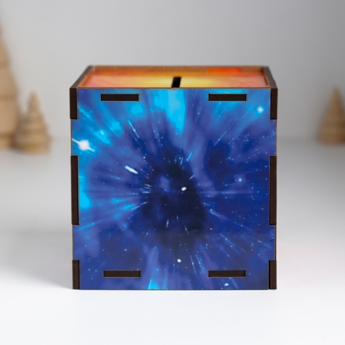 Копилка куб Копилка куб "Сочиняй мечты" 10х10х10 см