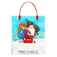 Пакет подарочный мягкий пластик "Новогодние атрибуты" 140 мкм Сумка 26 х 22,5 х 8 см Пакет подарочный мягкий пластик "Новогодние атрибуты" 140 мкм Сумка 26 х 22,5 х 8 см
