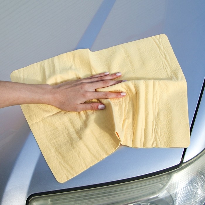 Замша протирочная в тубе Nova Bright, 64х43 см Замша протирочная в тубе Nova Bright, 64х43 см