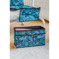 Органайзер для мелочей Доляна &laquo;Тропики&raquo;, 3 кармана, 25&times;12&times;15 см, цвет синий