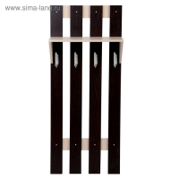 Вешалка 580х332х1400, Венге темный/Венге светлый