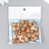 Бусины для творчества пластик "Этно. Дольки" набор 20 гр 1,1х1,1х1 см Бусины для творчества пластик "Этно. Дольки" набор 20 гр 1,1х1,1х1 см