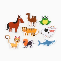 Игра развивающая на липучках "Изучаем окружающий мир", Синий трактор Игра развивающая на липучках "Изучаем окружающий мир", Синий трактор