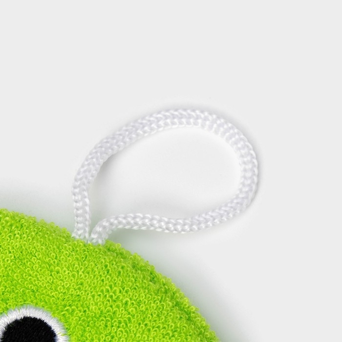 Мочалка - варежка детская для купания Доляна &laquo;Рыбка&raquo;, 21 см, цвет МИКС