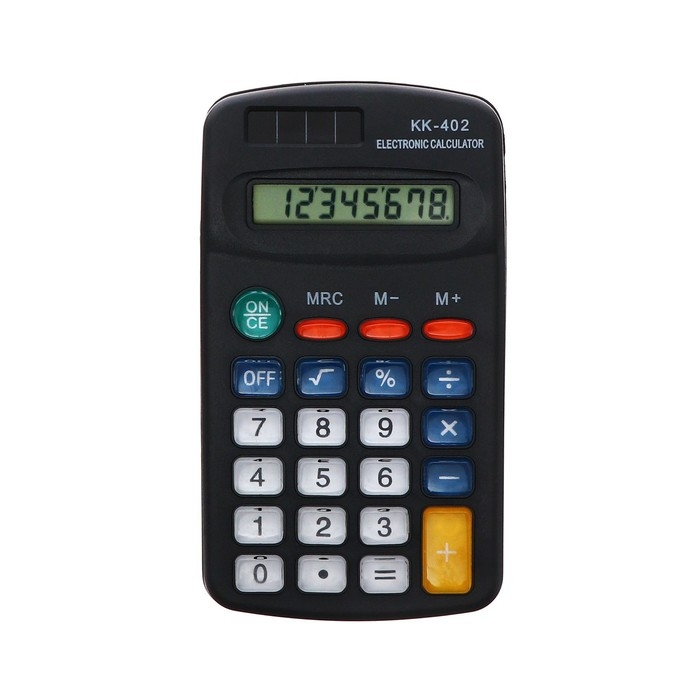 Калькулятор карманный, 8-разрядный Калькулятор карманный, 8-разрядный
