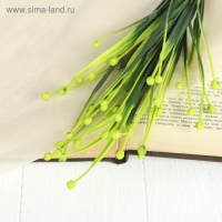 Букет "Травка с шариками" 27 см, микс