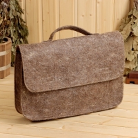 Набор банный "Темный" портфель, 5 предметов Набор банный "Темный" портфель, 5 предметов