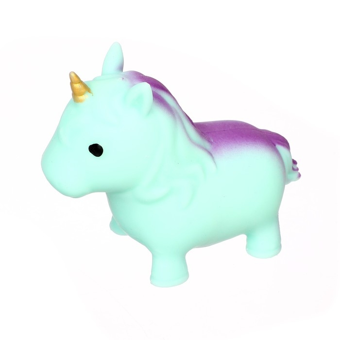 Мялка «Единорог» с пастой, цвета МИКС Мялка «Единорог» с пастой, цвета МИКС