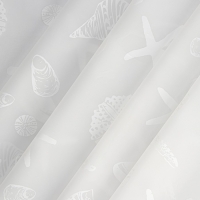 Штора для ванны Доляна &laquo;Море&raquo;, 180&times;180 см, EVA, цвет прозрачный