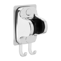 Держатель для душевой лейки ZEIN Z123, самоклеющейся, регулируемый, с крючком, хром Держатель для душевой лейки ZEIN Z123, самоклеющейся, регулируемый, с крючком, хром