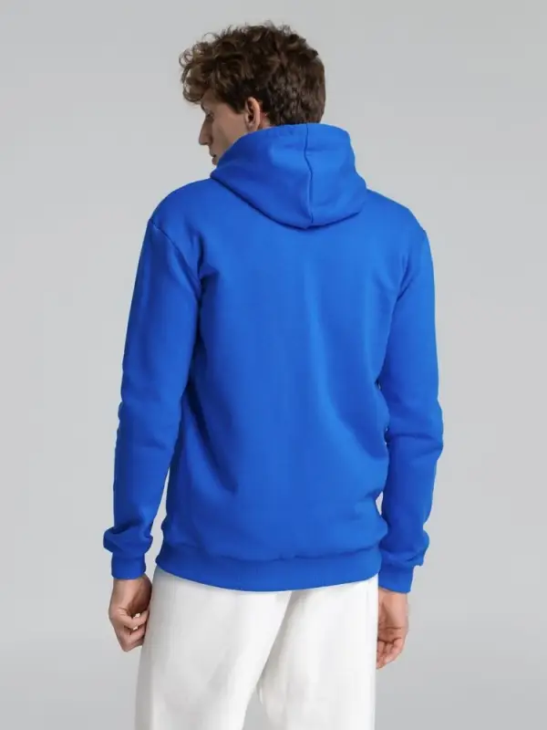 Толстовка на молнии с капюшоном Siverga Heavy 2.0, ярко-синяя, размер L