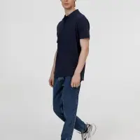 Рубашка поло унисекс Pulse, кобальт (темно-синяя), размер 4XL