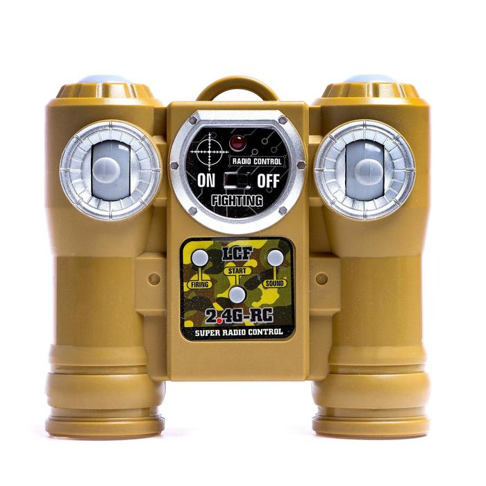 Танк радиоуправляемый &laquo;Армия&raquo;, с эффектом дыма, работает от аккумулятора