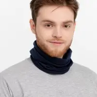 Многофункциональная бандана Bolt, черная Многофункциональная бандана Bolt, черная