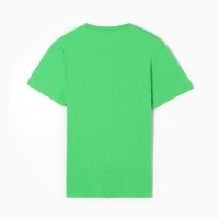 Футболка мужская, цвет ярко-зеленый, размер 56