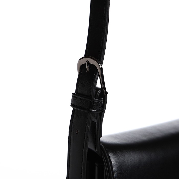 Сумка-мессенджер на магните, цвет чёрный