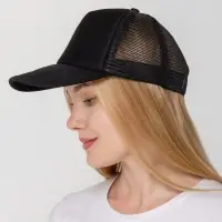 Бейсболка Sunbreaker, черная Бейсболка Sunbreaker, черная