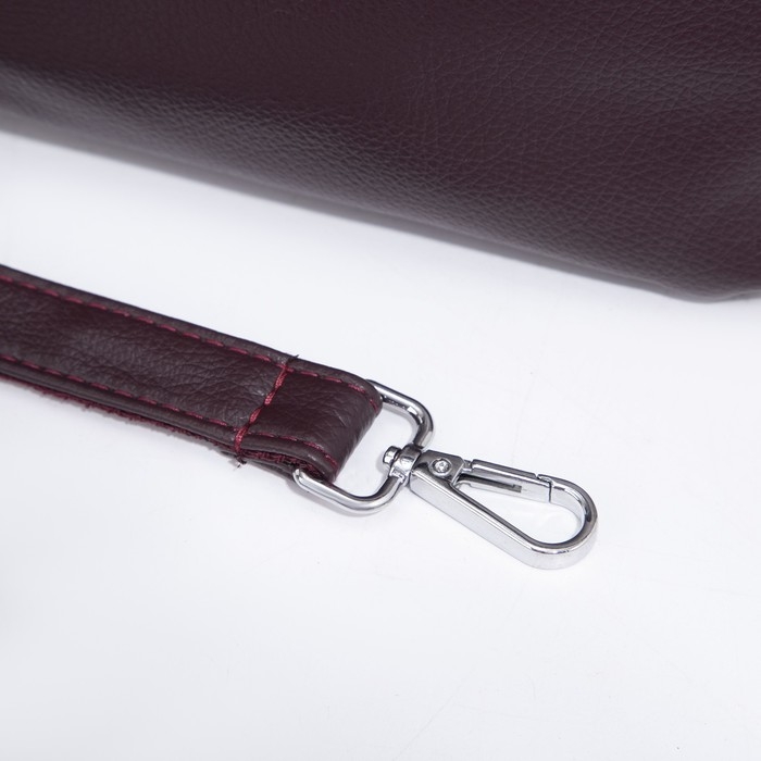 Сумка-мешок на молнии, цвет бордовый Сумка-мешок на молнии, цвет бордовый