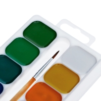 Акварель Луч "Классика", 18 цветов, с кистью Акварель Луч "Классика", 18 цветов, с кистью