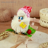 Оберег &laquo;Кузя принесёт счастье и достаток&raquo;, микс