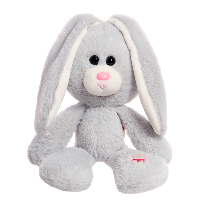 Мягкая игрушка &laquo;Зайчик Беня&raquo;, 25 см, цвет серый