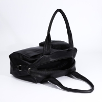 Сумка-саквояж Vita на молнии, цвет чёрный Сумка-саквояж Vita на молнии, цвет чёрный