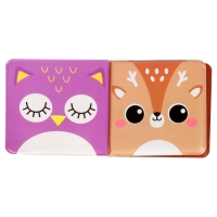 Набор книжек - игрушек для ванны &laquo;В зоопарке&raquo;, водная раскраска, 3 шт., Крошка Я