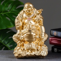 Копилка "Хотей на лягушке" средний, 25х17х19см Копилка "Хотей на лягушке" средний, 25х17х19см