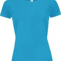 Футболка женская Sporty Women 140 бирюзовая, размер XXL