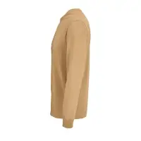 Футболка унисекс с длинным рукавом Pioneer LSL, бежевая, размер XL Футболка унисекс с длинным рукавом Pioneer LSL, бежевая, размер XL