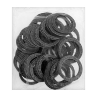 Прокладка паронитовая MasterProf, межсекционная для радиатора 1", графитовая, набор 100 шт. Прокладка паронитовая MasterProf, межсекционная для радиатора 1", графитовая, набор 100 шт.