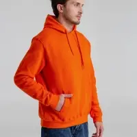 Толстовка с капюшоном Slam 320, оранжевая, размер S Толстовка с капюшоном Slam 320, оранжевая, размер S