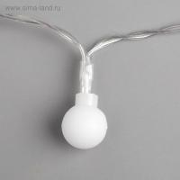 Гирлянда «Нить» 3 м с насадками «Шарики», IP20, прозрачная нить, 20 LED, батарейки AAх3 (нет в комплекте), свечение мульти Гирлянда «Нить» 3 м с насадками «Шарики», IP20, прозрачная нить, 20 LED, батарейки AAх3 (нет в комплекте), свечение мульти