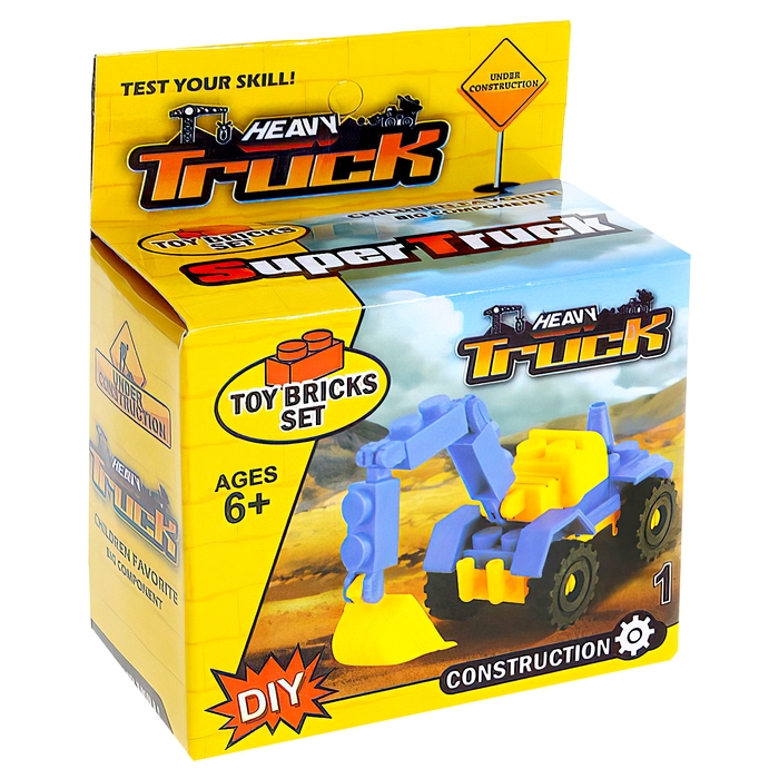 Конструктор &laquo;Строительная техника&raquo;, МИКС