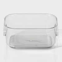 Контейнер для хранения LaDо́m, 14,5&times;9,5х6,3 см, цвет прозрачный