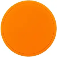 Лейбл из ПВХ Dzeta Round, L оранжевый неон Лейбл из ПВХ Dzeta Round, L оранжевый неон