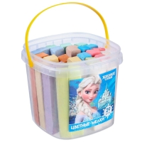 Набор цветных мелков Холодное сердце, 10 цветов, 29 штук Набор цветных мелков Холодное сердце, 10 цветов, 29 штук