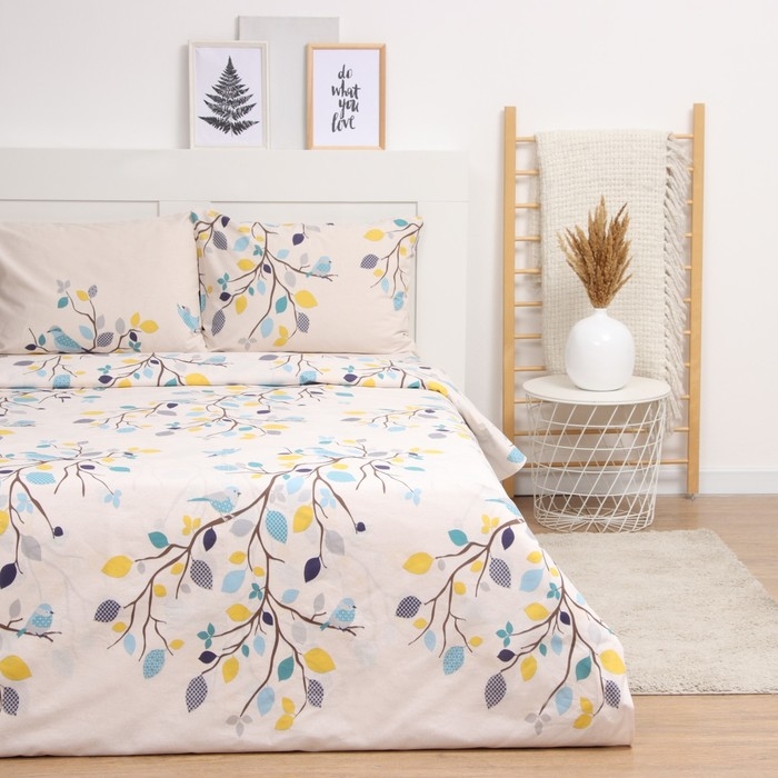 Постельное бельё LoveLife 2 сп Spring 175х215см, 210х220см, 50х70см-2шт, хлопок, бязь, 125г/м2 Постельное бельё LoveLife 2 сп Spring 175х215см, 210х220см, 50х70см-2шт, хлопок, бязь, 125г/м2