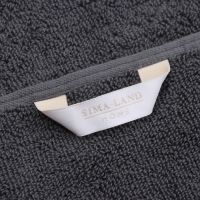 Полотенце махровое SL HOME: Basic "Гри Сандре" 30х60 см, 100% хлопок, 530 г/м2 Полотенце махровое SL HOME: Basic "Гри Сандре" 30х60 см, 100% хлопок, 530 г/м2