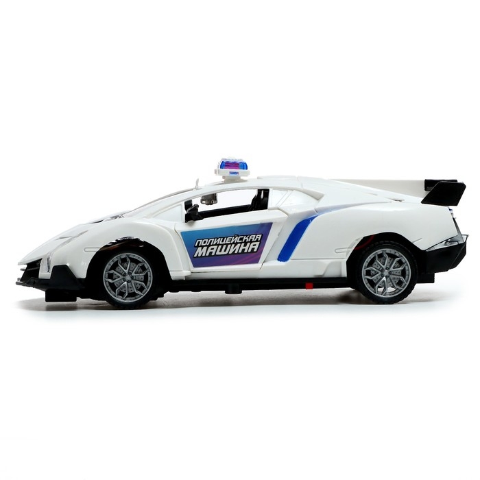 Машина радиоуправляемая &laquo;Полиция&raquo;, световые эффекты, открываются двери, работает от батареек